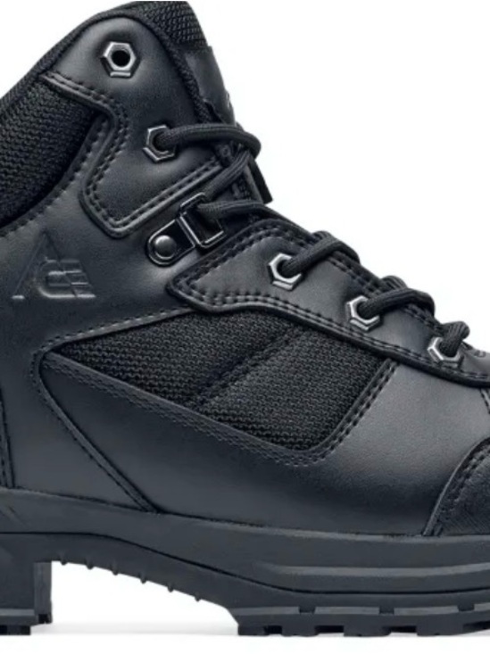 Shoes For Crews Men\'s Black Lightweight Slip-Resistant Work Boots main image 13